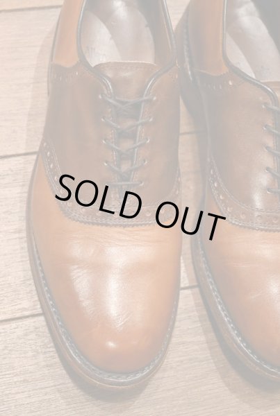 画像3: USED Allen Edmonds (アレンエドモンズ)  "SHELTON" サドルシューズ【BROWN/8-D】アメリカ製 中古 (3)