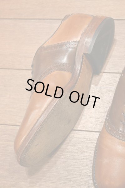 画像7: USED Allen Edmonds (アレンエドモンズ)  "SHELTON" サドルシューズ【BROWN/8-D】アメリカ製 中古 (7)