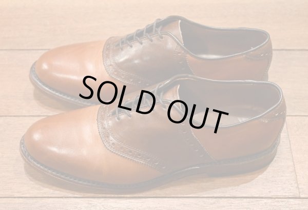 画像5: USED Allen Edmonds (アレンエドモンズ)  "SHELTON" サドルシューズ【BROWN/8-D】アメリカ製 中古 (5)