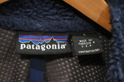 画像2: 99年製 (VTG/USED) Patagonia CLASSIC RETRO-X JACKET パタゴニア クラシックレトロXジャケット Made in USA(Blue/S) アメリカ製 中古