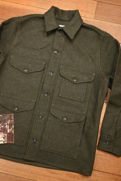 画像2: DEADSTOCK FILSON 110 SINGLE MACKINAW フィルソン シングルマッキーノ ジャケット(FOREST/42)アメリカ製 デッドストック (2)