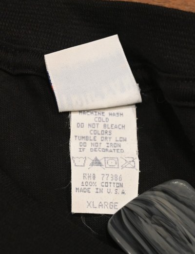 画像3: 【クリックポスト185円も可】90s Deadstock CHICAGO BULLS シカゴブルズ 6TIME CHAMPION Tシャツ (BLACK/XL)TRUE FAN SPORTSWEAR アメリカ製