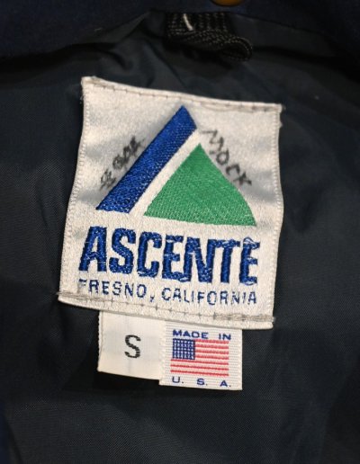 画像3: USED 80s ASCENTE ゴアテックス フィールドジャケット マウンテンパーカ アメリカ製(NAVY/S)ビンテージ 