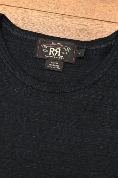画像2: 【クリックポスト185円も可】(EXCELLENT USED)RRL ラルフローレン インディゴ TEE Tシャツ【INDIGO/M】 