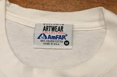 画像3: 【クリックポスト185円も可】USED 90s Keith Haring "STOP AIDS" キースヘリング プリント Tシャツ アメリカ製(WHITE/M)ビンテージ