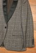 画像3: J.CREW (ジェイクルー) Ludlow Slim-fit shawl-collar dinner jacket ショールカラー グレンチェック ジャケット(38 SHORT) 新品 並行輸入 (3)
