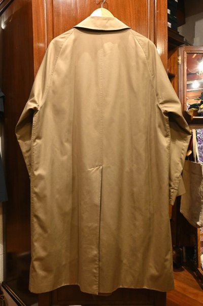 画像2: 70s VTG/USED  Burberrys バーバリー バルマカーンコート "一枚袖" イングランド製(52 REGULAR) ステンカラーコート ビンテージ 美中古