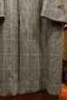 画像4: (EXCELLENT USED)〜80s Burberrys バーバリー グレンプレイド ツイード バルマカーンコート "一枚袖" イングランド製(52 LONG) ステンカラーコート ビンテージ 美中古 (4)