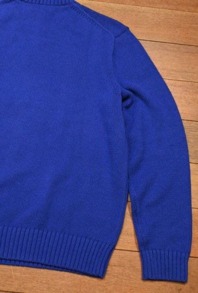 画像6: タグ付き未着用品 POLO RALPHLAUREN ポロラルフローレン ポロベアー コットンニット(BLUE/L)テディベア (6)
