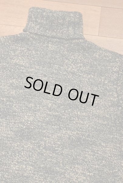 画像7: (USED)RRL ラルフローレン マールド ウールブレンド タートルネック セーター【XS】定価￥57200 美中古  (7)