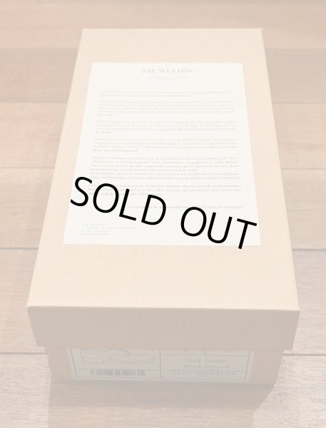 画像9: (Excellent Used) J.M WESTON GOLF JMウエストン ゴルフ  (BLACK/5 1/2 C) 極美中古  (9)