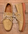 画像1: (EXCELLENT USED) Russell moccasin 2562 Deck Laramie Suede ラッセルモカシン ダブルヴァンプ スウェードデッキシューズ(8-D) 箱入り 美中古  (1)