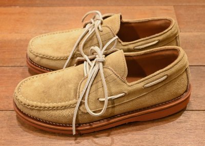 画像2: (EXCELLENT USED) Russell moccasin 2562 Deck Laramie Suede ラッセルモカシン ダブルヴァンプ スウェードデッキシューズ(8-D) 箱入り 美中古 