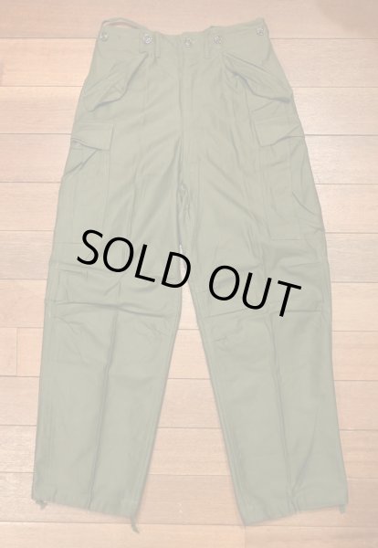 画像1: 50s DEADSTOCK US ARMY M-51 FIELD PANTS フィールドパンツ カーゴパンツ(Small-Regular)デッドストック (1)