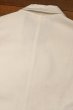 画像14: 50s コットン テーラードワークジャケット Fashion Seal Uniforms ホワイト チェンジボタン (Size:38) 50年代ビンテージ (14)