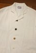 画像6: 50s コットン テーラードワークジャケット Fashion Seal Uniforms ホワイト チェンジボタン (Size:38) 50年代ビンテージ (6)