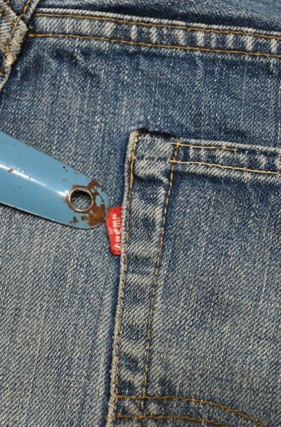 画像3: 60s Levi's リーバイス 505 BIG-E ビッグE デニムパンツ (実寸W36 L28.5) ビンテージ 中古