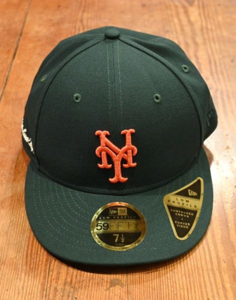 画像1: 未着用品 AIME LEON DORE×NEW ERA×MLB  エメレオンドレ×ニューエラ ベースボールキャップ NY (GREEN/7 1/2) (1)