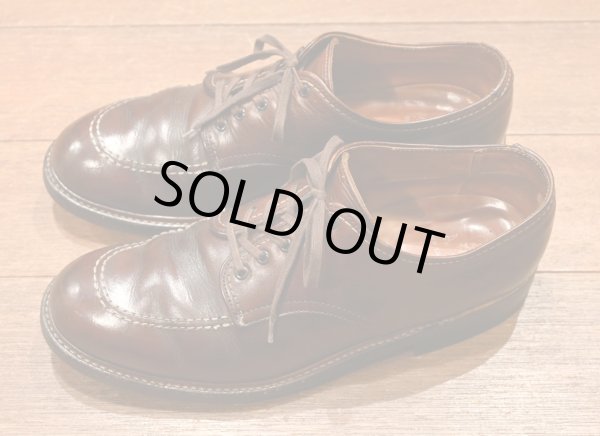 画像4: USED ALDEN INDY OXFORD インディオックスフォード アメリカ製(Burgundy:US 7 1/2-D)中古 (4)