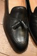 画像3: CROCKETT&JONES CAVENDISH2 クロケットアンドジョーンズ タッセルローファー イングランド製 箱/シューバック付き(BLACK/UK 8 1/2-E)中古 (3)