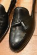 画像2: CROCKETT&JONES CAVENDISH2 クロケットアンドジョーンズ タッセルローファー イングランド製 箱/シューバック付き(BLACK/UK 8 1/2-E)中古 (2)