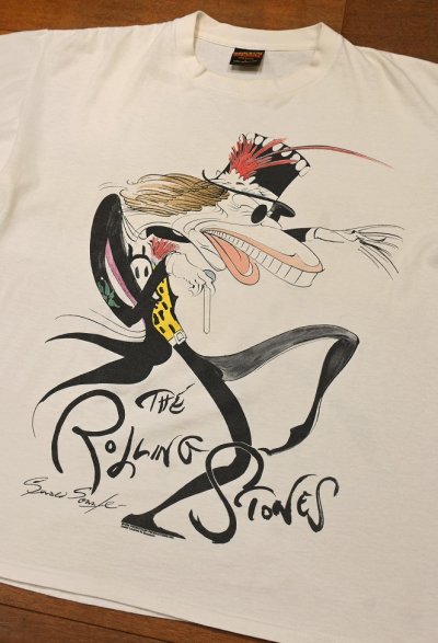 画像2: (クリックポスト185円も可)90's The Rolling Stones "Gerald Scarfe Voodoo Lounge"ツアーTシャツ アメリカ製 (L)ローリングストーンズ ビンテージ バンドT