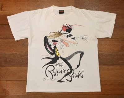 画像1: (クリックポスト185円も可)90's The Rolling Stones "Gerald Scarfe Voodoo Lounge"ツアーTシャツ アメリカ製 (L)ローリングストーンズ ビンテージ バンドT