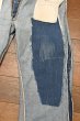 画像14: 70s VTG/USED Levi’s リーバイス501 66前期  73年製(実寸:W34 L29) リペア ビンテージデニム 中古 (14)