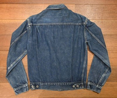 画像3: 50s LEVI'S リーバイス 507XX デニムジャケット 2nd セカンド(サイズ表記なし 実寸 34位 ) 美品 ビンテージデニム 中古