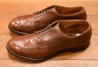 画像5: 旧ロゴ ALDEN オールデン V-TIP Vチップ カーフ モディファイドラスト 549(Brown/7-D)中古 (5)