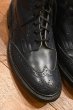 画像3: TRICKER’S BLOGUE BOOTS トリッカーズ カントリーブーツ イングランド製 箱あり (NAVY/UK9)中古 (3)