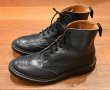 画像4: TRICKER’S BLOGUE BOOTS トリッカーズ カントリーブーツ イングランド製 箱あり (NAVY/UK9)中古 (4)