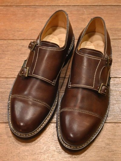 画像1: PARABOOT WILLIAM パラブーツ ウィリアム 箱あり(BROWN/7.5)美中古