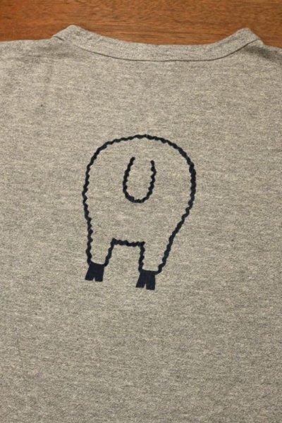 画像3: 【クリックポスト185円も可】70s Champion×Woolrich チャンピオン×ウールリッチ Tシャツ 88/12(GRAY/L)ビンテージ