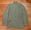 画像1: 60s SWEDISH MILITARY PRISONER JACKET スウェーデン軍 コットンツイル プリズナージャケット(48)ビンテージ 中古 (1)