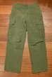 画像1: ’68 VTG/USED US ARMY JUNGLE FATIGUE PANTS ファティーグパンツ カーゴパンツ(SMALL-REGULAR) リップストップ (1)