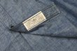 画像5: 【クリックポスト185円も可】RRL INDIGO CHAMBRAY WORK SHIRTS ダブルアールエル インディゴ シャンブレー ワークシャツ(S)美中古  (5)