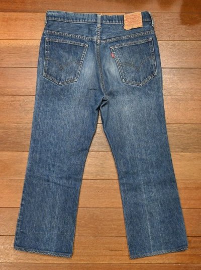 画像2: 70s Levi's 517 66前期 リーバイス ブーツカット(表記W34L30 実寸W33.5L26.5)ビンテージデニム 