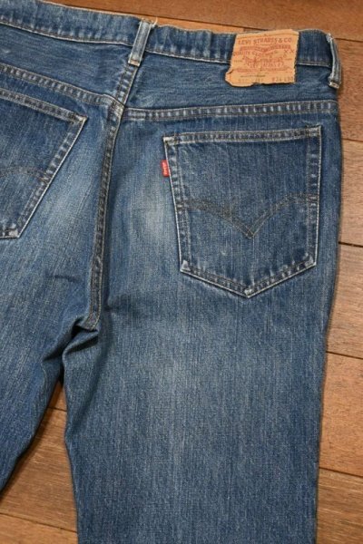 画像3: 70s Levi's 517 66前期 リーバイス ブーツカット(表記W34L30 実寸W33.5L26.5)ビンテージデニム 