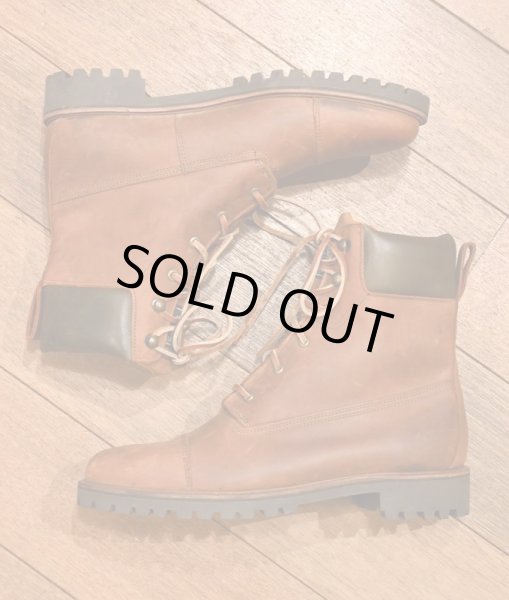 画像5: 80-90s DEADSTOCK POLO COUNTRY ポロカントリー ヌバック ブーツ Made in USA(Brown/9-D)デッドストック アメリカ製 (5)