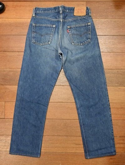 画像2: 80s Levi's 501 RED LINE リーバイス 赤耳(表記W32L36 実寸W31L29)ビンテージデニム 