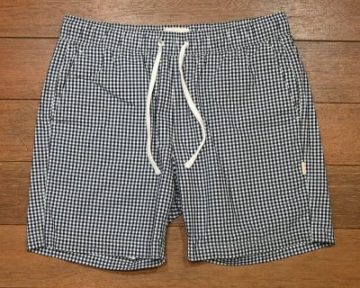 画像1: 【クリックポスト185円も可】AIME LEON DORE エメレオンドレ ギンガムチェック コットンショーツ(Navy/S)ショートパンツ