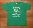 画像1: 【クリックポスト185円も可】70s Russell Athletic "Rigazzi's" Tシャツ アメリカ製 コットン100(GREEN/L)ビンテージ 中古 (1)