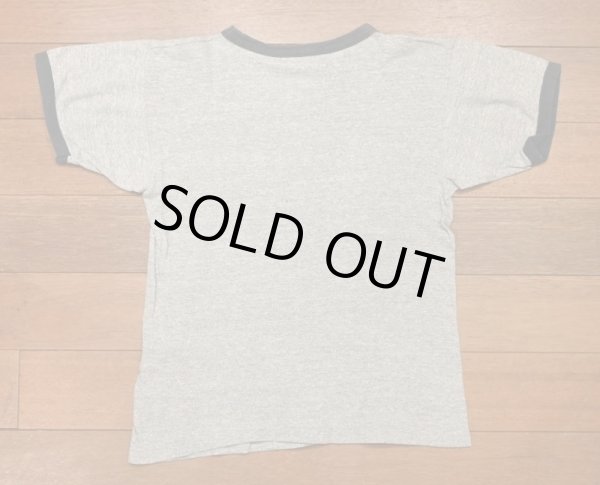 画像7: 【クリックポスト185円も可】70s Champion "UNIVERSITY of CHICAGO"リンガーTシャツ 88/12 アメリカ製(GRAY/M)染み込みビンテージ 中古 (7)