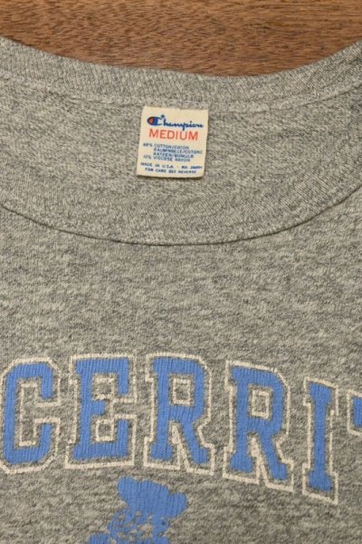 画像3: 【クリックポスト185円も可】80s Champion "LOS GERRITOS" 88/12 Tシャツ アメリカ製(GRAY/M)ビンテージ 中古