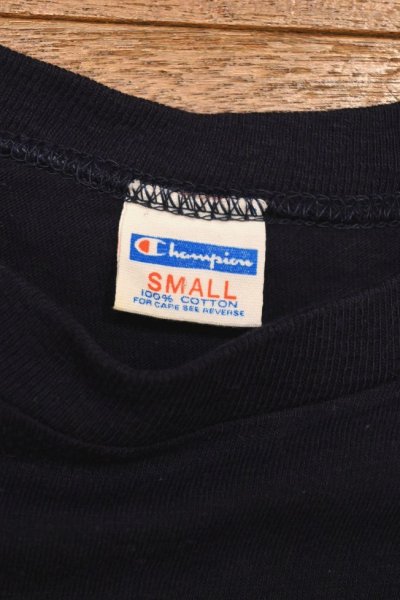 画像3: 【クリックポスト185円も可】70s Champion "GEORGETOWN UNIV" Tシャツ アメリカ製(NAVY/S)ビンテージ 中古