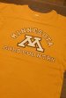 画像2: 【クリックポスト185円も可】70s Champion "MINNESOTA" フットボールTシャツ アメリカ製(YELLOW/M)ビンテージ 中古 (2)