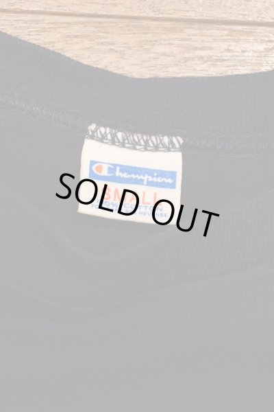 画像4: 【クリックポスト185円も可】70s Champion "GEORGETOWN UNIV" Tシャツ アメリカ製(NAVY/S)ビンテージ 中古 (4)