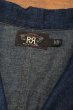 画像5: RRL RALPHLAUREN INDIGO COTTON+LINEN JACKET ダブルアールエル ラルフローレン インディゴ コットン+リネン ジャケット(M)中古  (5)