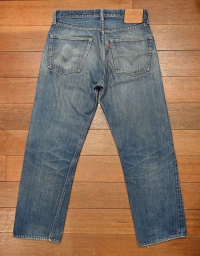 画像3: 70s VTG/USED Levi’s リーバイス501 66前期 (表記W33L31 実寸W32 L28.5) リペア ビンテージデニム 中古